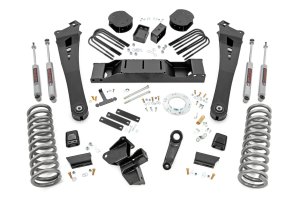 Ram 3500 Suspension Lift Kit - Rough Country - 5 Inch Radius Arm - '20-'24